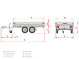 Anssems PLTT 750.305x150 — 2 Achsen, ungebremst
