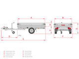 Anssems PSX 1350.251x153 — 1 Achse, gebremst