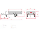 Anssems PSX 750.251x153 — 1 Achse, ungebremst
