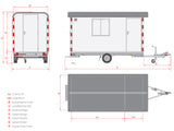 Anssems PTS 1400.390x188 — 1 Achse, gebremst