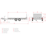 Hulco Terrax-2 3000.394x180 — 2 Achsen, gebremst