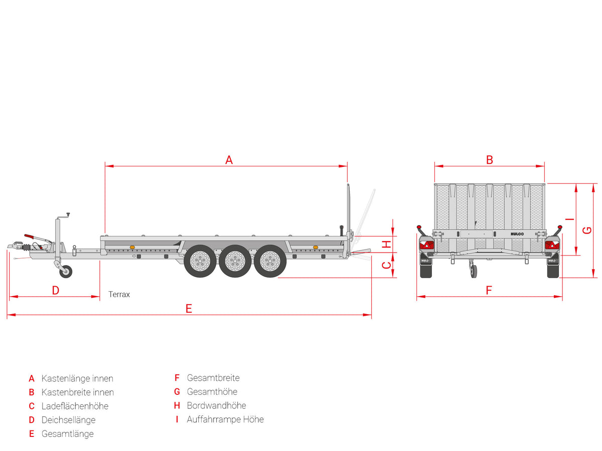 Hulco Terrax-3 3500.394x180 — 3 Achsen, gebremst