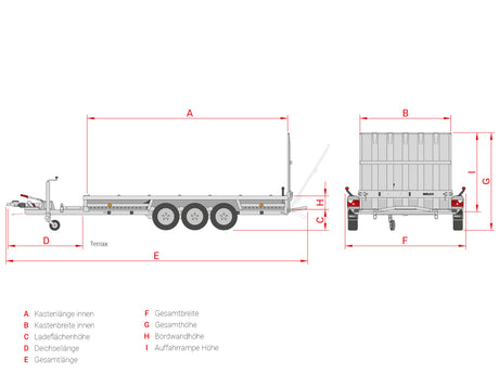 Hulco Terrax-3 3500.394x180 LK — 3 Achsen, gebremst
