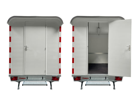 Anssems PTS 1400.390x188 mit Toilette — 1 Achse, gebremst