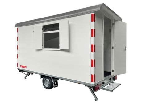 Anssems PTS 1400.390x188 mit Toilette — 1 Achse, gebremst