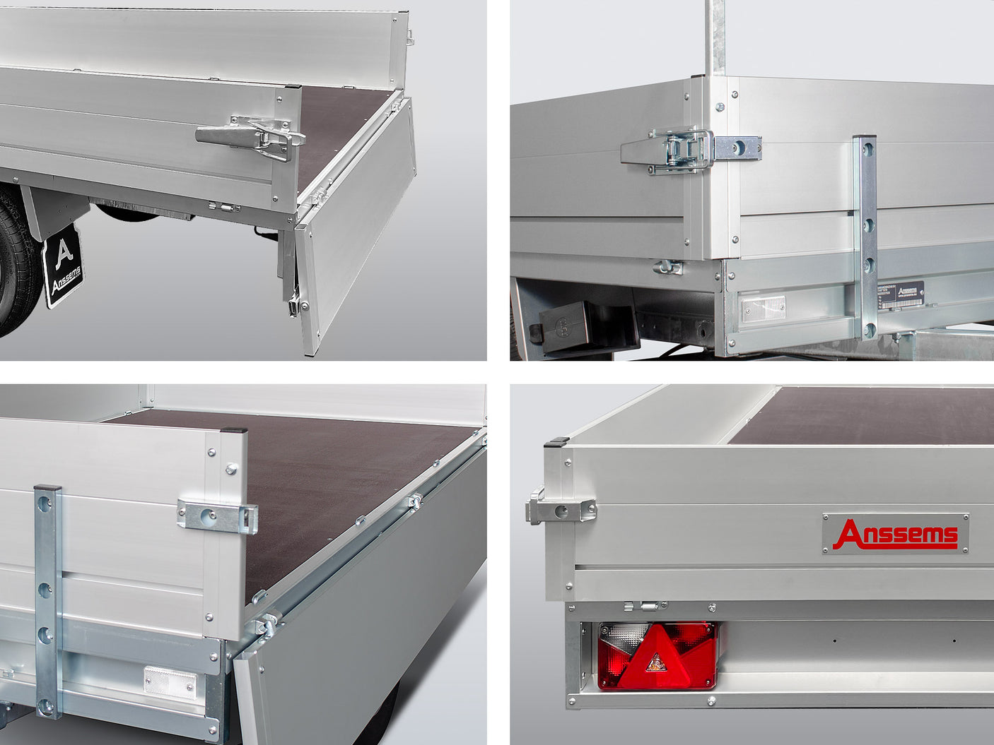 Anssems PLT 750.251x150 — 1 Achse, ungebremst