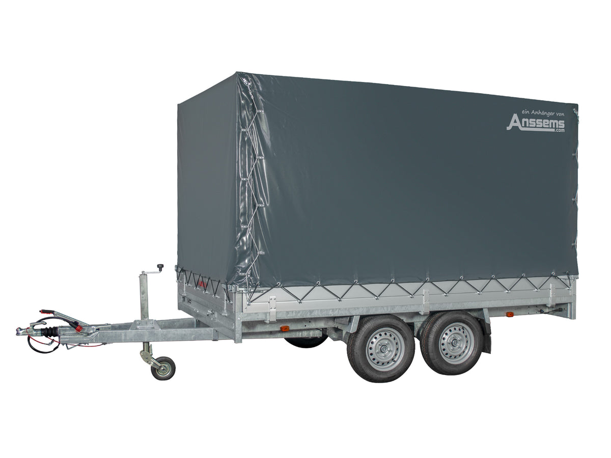 Anssems ASX 3000.325x178 — 2 Achsen, gebremst — mit Aktionsplane 180