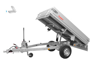 Anssems KLTB 1350.251x150 — 1 Achse, gebremst, kippbar