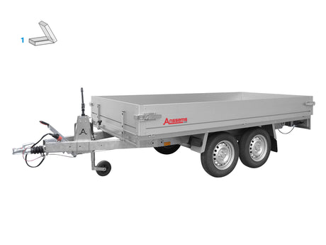 Anssems KLTT 2000.305x150 — 2 Achsen, gebremst, kippbar
