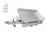 Anssems KSX 3500.305x178 E — 2 Achsen, gebremst, kippbar