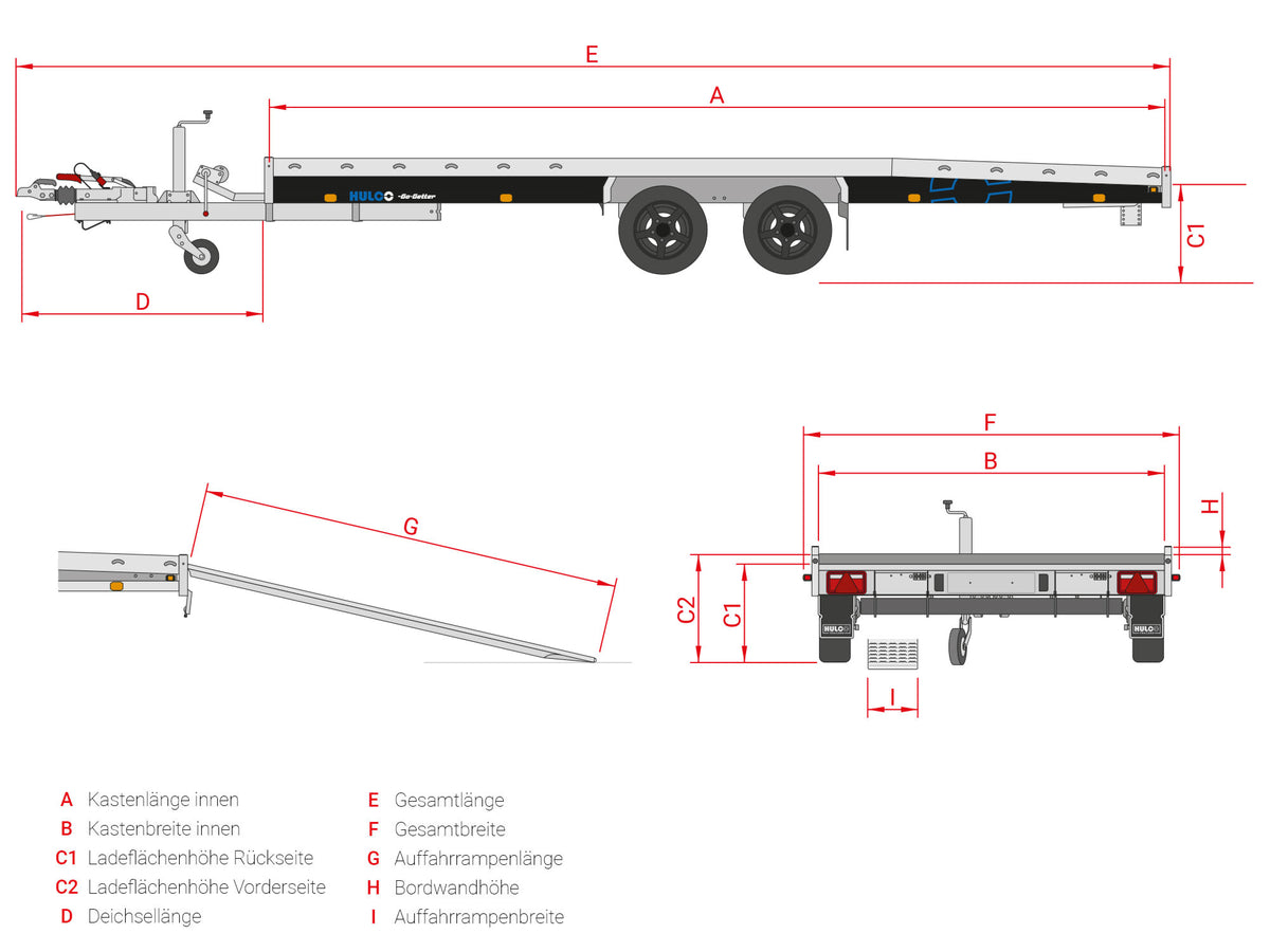 Hulco Carax-2 3000.440x207 Go-Getter — 2 Achsen, gebremst