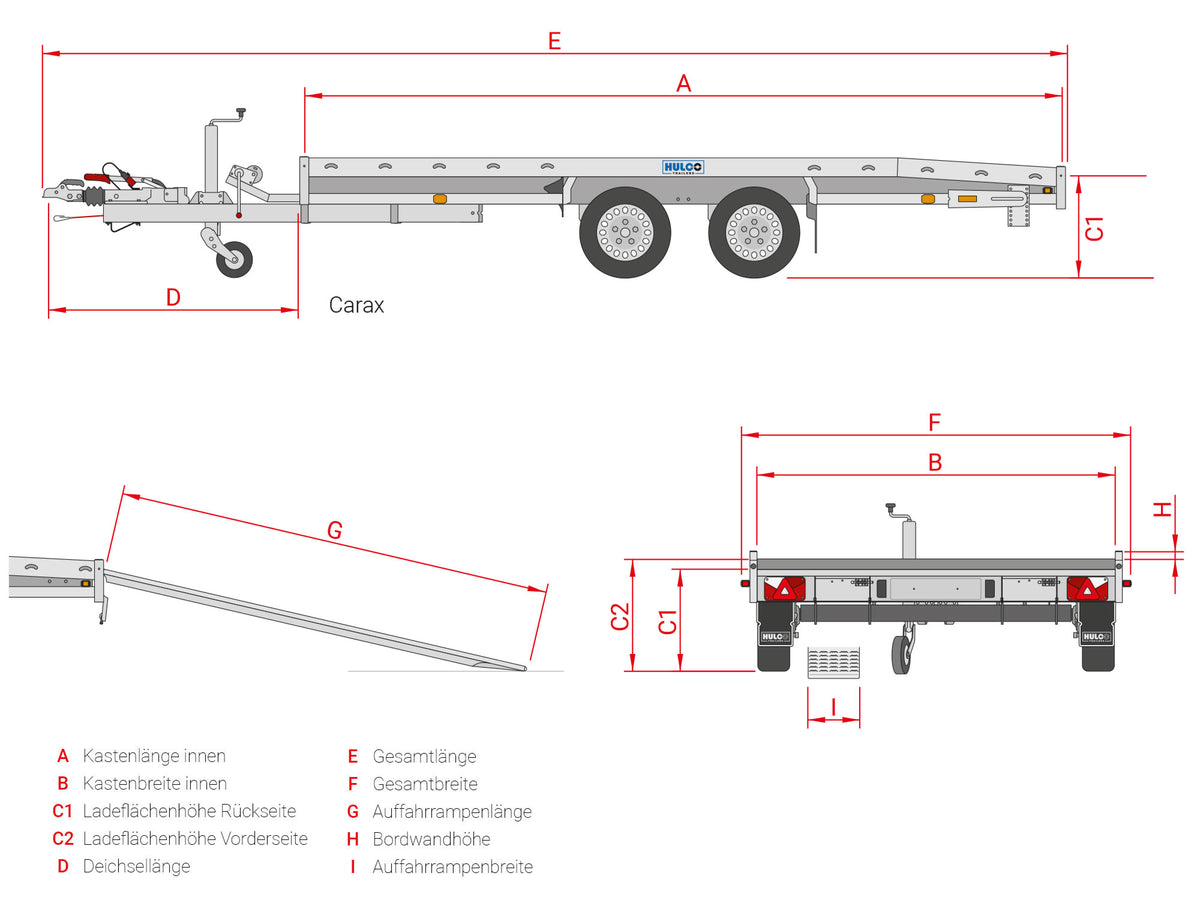 Hulco Carax-2 3500.440x207 — 2 Achsen, gebremst