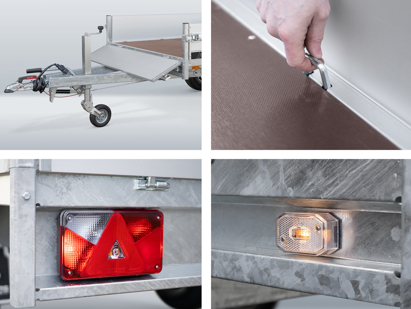 Anssems PLT-2 2000.330x180 Pro — 2 Achsen, gebremst