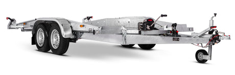 Brenderup AT2500LBTB 403x194 cm — 2 Achsen, gebremst, kippbar