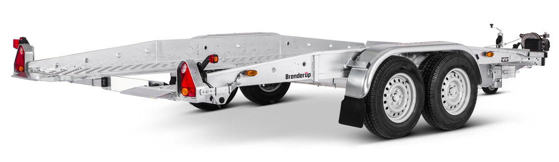 Brenderup AT2500LBTB 403x194 cm — 2 Achsen, gebremst, kippbar