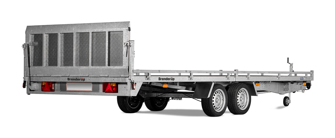 Brenderup 6420TB3500 408x204 cm — 2 Achsen, gebremst, kippbar