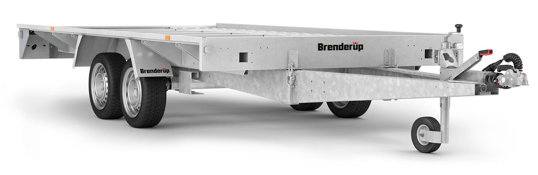 Brenderup AT2000HBTB 394x200 cm — 2 Achsen, gebremst, kippbar