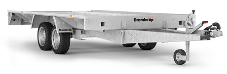 Brenderup AT2500HBTB 394x200 cm — 2 Achsen, gebremst, kippbar