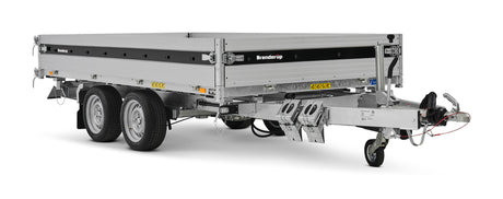 Brenderup TT5375ATB3500HC 375x180 cm — 2 Achsen, gebremst, kippbar