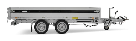 Brenderup TT5325ATB3500HC 325x180 cm — 2 Achsen, gebremst, kippbar