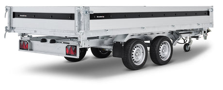 Brenderup TT5375ATB3500HC 375x180 cm — 2 Achsen, gebremst, kippbar