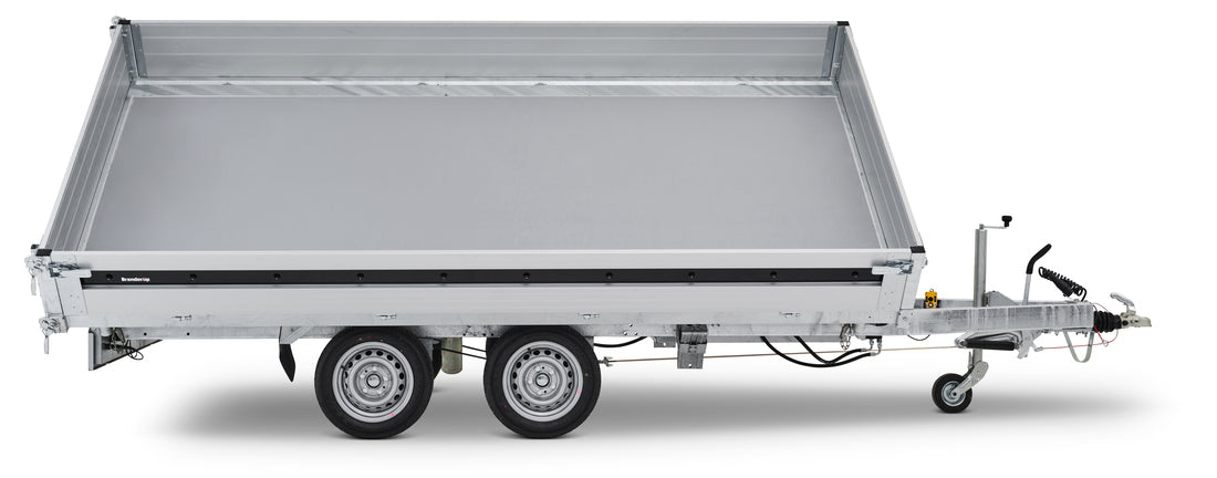Brenderup TT5375ATB3500HC 375x180 cm — 2 Achsen, gebremst, kippbar