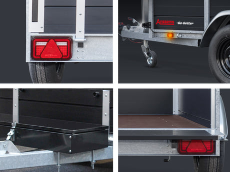 Anssems BSX 1350.251x130 Go-Getter — 1 Achse, gebremst