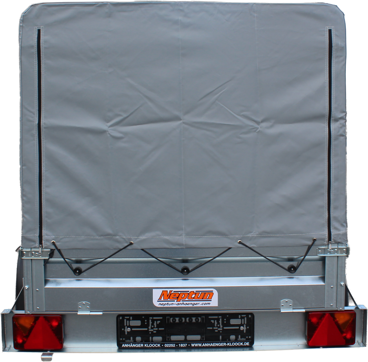 Neptun Pratik N7-202 (GN135) 202x114 cm — 1 Achse, ungebremst · inkl. Plane & Spriegel