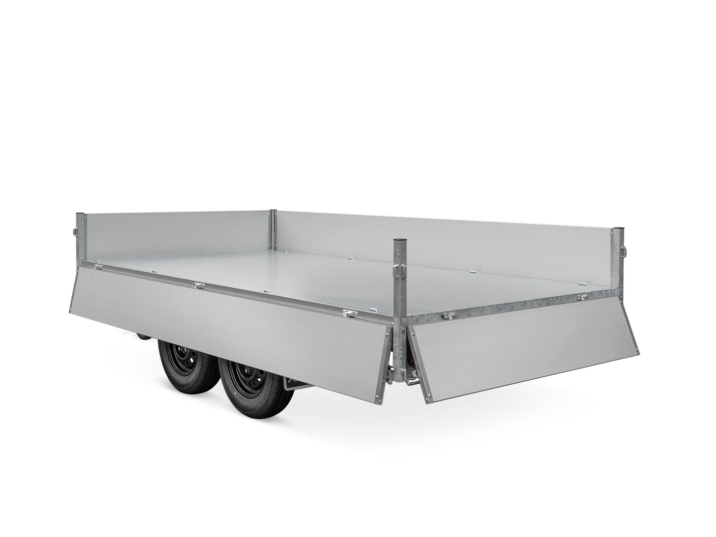 Anssems KLT-2 750.305x150 Pro — 2 Achsen, ungebremst, kippbar