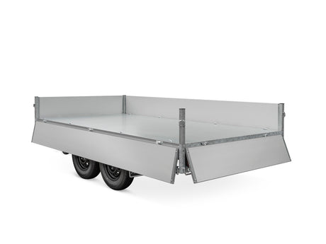 Anssems KLT-2 750.305x150 Pro — 2 Achsen, ungebremst, kippbar