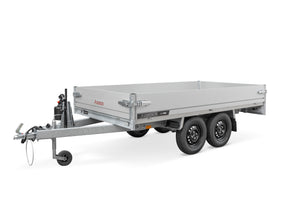 Anssems KLT-2 750.305x150 Pro — 2 Achsen, ungebremst, kippbar