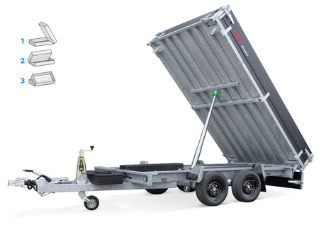 Anssems KSX 3000.305x178 E Go-Getter — 2 Achsen, gebremst, kippbar