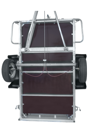 Neptun Rustik N13-236 rt 236x129 cm — 1 Achse, gebremst
