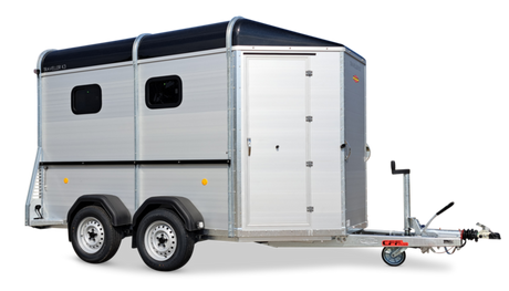 Böckmann Pferdeanhänger Traveller K 3 Big SK 357x200 cm — 2 Achsen, gebremst