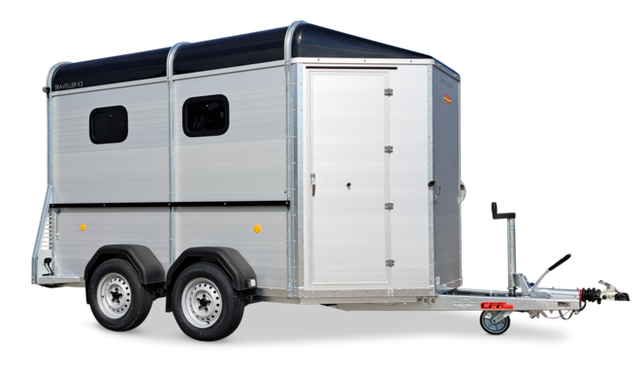 Böckmann Pferdeanhänger Traveller K 3 Big SK 357x200 cm — 2 Achsen, gebremst