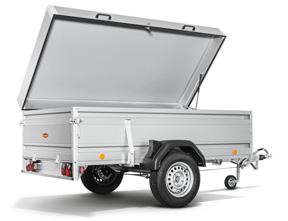 Böckmann Tieflader TL-AL 2111/75 DB 210x111 cm — 1 Achse, ungebremst