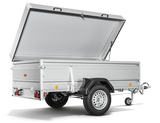 Böckmann Tieflader TL-AL 2111/75 DB 210x111 cm — 1 Achse, ungebremst