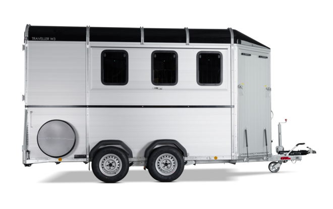 Böckmann Pferdeanhänger Traveller W 3 Big SK 458x200 cm — 2 Achsen, gebremst