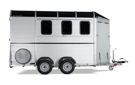 Böckmann Pferdeanhänger Traveller W 3 Big SK 458x200 cm — 2 Achsen, gebremst