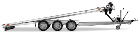 Böckmann Bootsanhänger AH 5021/35 T 500x210 cm — 3 Achsen, gebremst