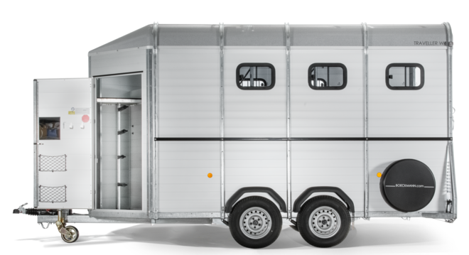 Böckmann Pferdeanhänger Traveller W 4 458x200 cm — 2 Achsen, gebremst