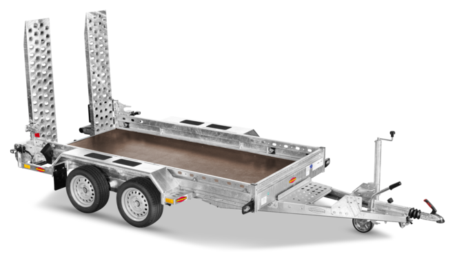 Böckmann Maschinentransporter BT-ST 3014/27 303x140 cm — 2 Achsen, gebremst