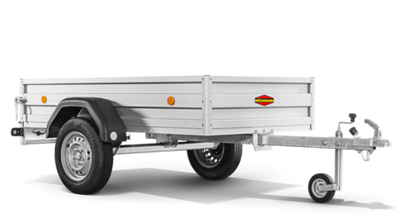 Böckmann Tieflader TL-AL 2515/135 252x150 cm — 1 Achse, gebremst