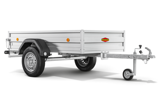 Böckmann Tieflader TL-AL 2515/135 252x150 cm — 1 Achse, gebremst