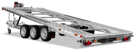 Böckmann Bootsanhänger AH 5021/35 T 500x210 cm — 3 Achsen, gebremst