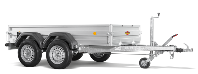 Böckmann Tieflader TL-AL 3015/27 302x150 cm — 2 Achsen, gebremst