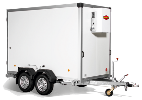 Böckmann Kofferanhänger KK 3015/27 H 297x147 cm — 2 Achsen, gebremst