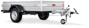 Böckmann Tieflader TL-AL 2513/15 252x130 cm — 1 Achse, gebremst