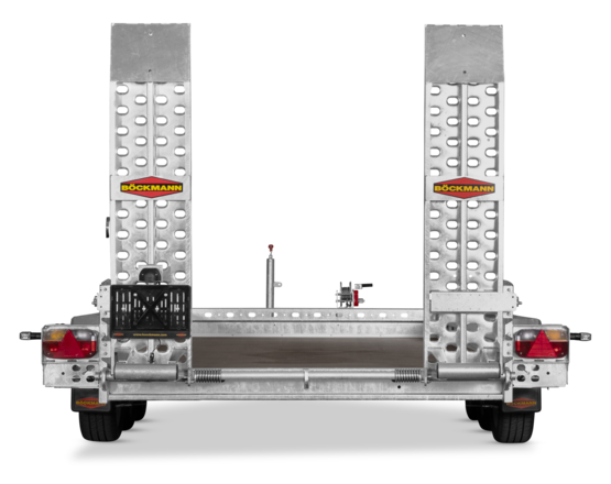 Böckmann Maschinentransporter BT-ST 4018/35 T 403x180 cm — 3 Achsen, gebremst
