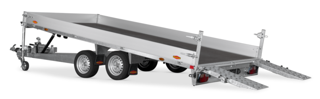 Böckmann Maschinentransporter MH-AL 4321/35 430x210 cm — 2 Achsen, gebremst